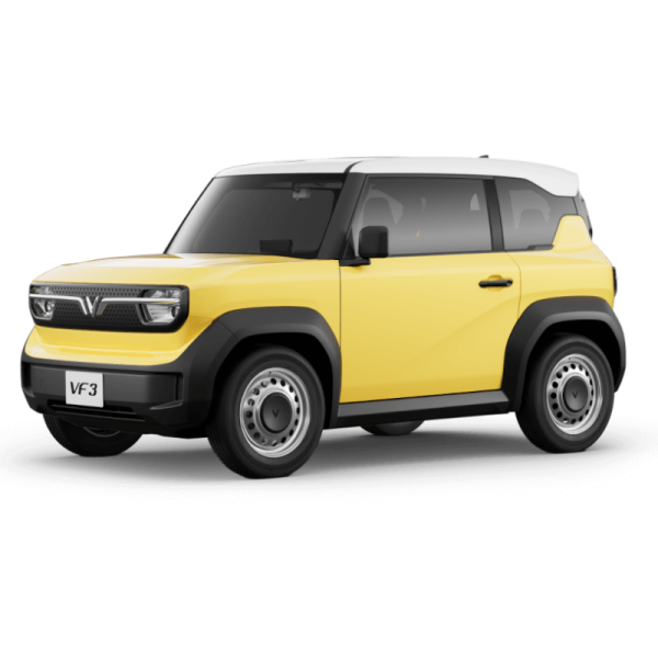 Xe điện VinFast VF3 2026 màu vàng chính hãng tại Miền Nam