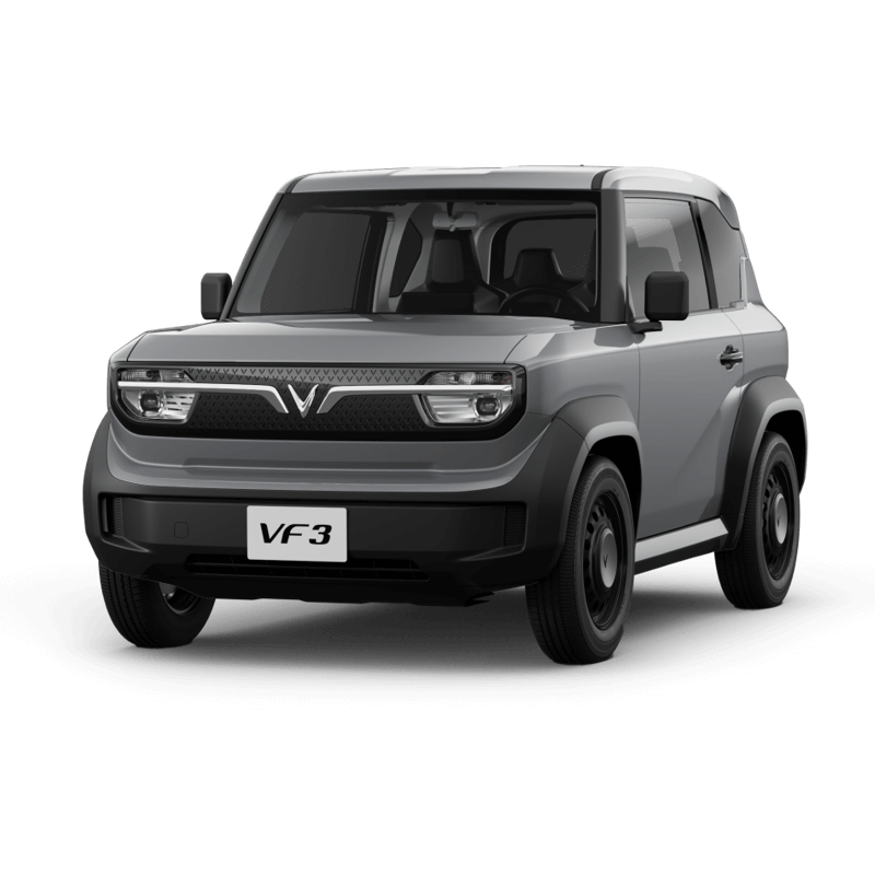 vinfats quận 7 - yeuxedien -yeu xe dien- vinfast vf3 - vinfast vf3 xám