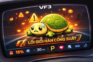 lỗi con rùa trên ô tô điện vinfast vf3