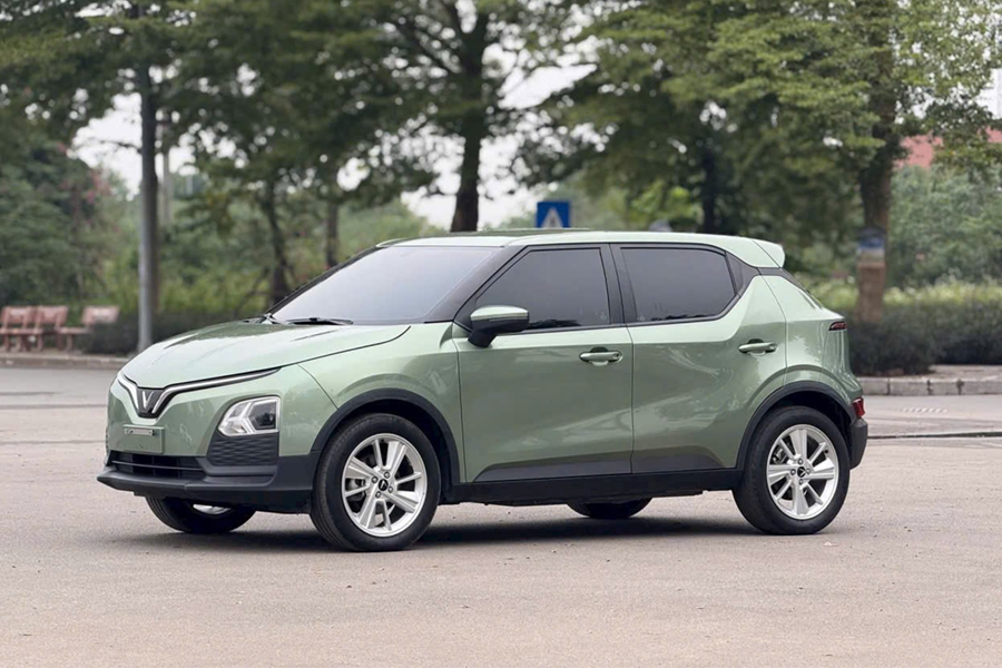 chi phí lăn bánh vinfast vf5 plus hcm - vf5 plus xanh lá nhạt