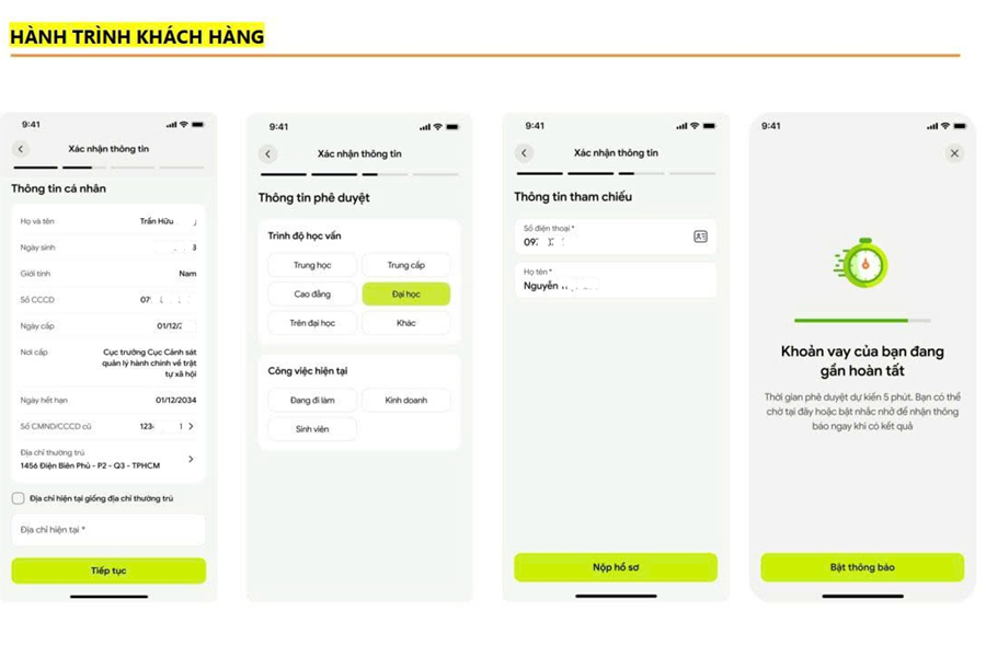 hướng dẫn vay online VIB đơn giản