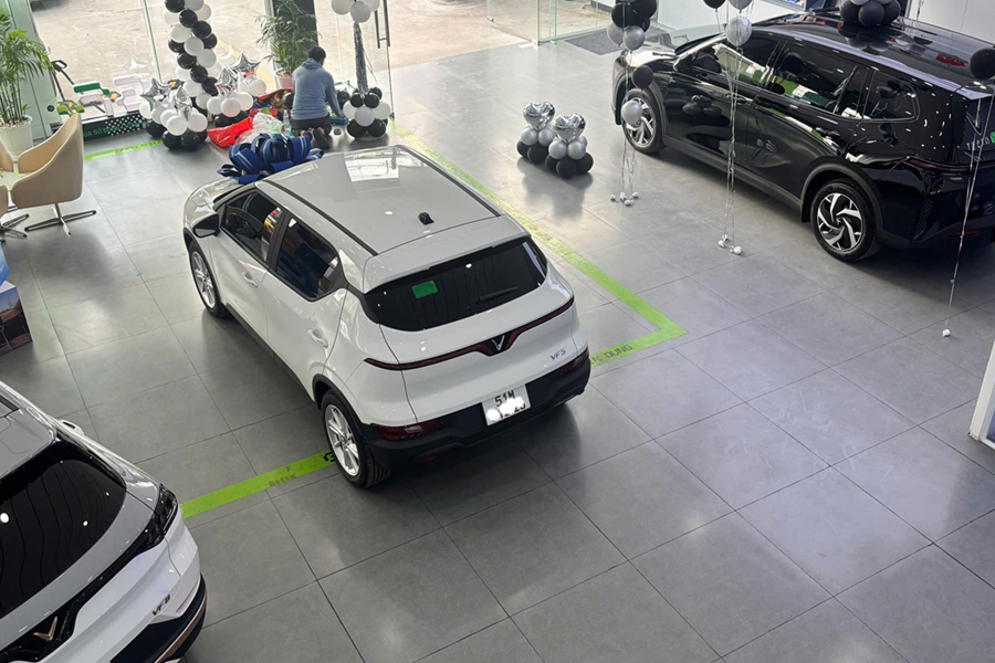 lễ bàn giao xe tại vinfast tâm phong bình chánh