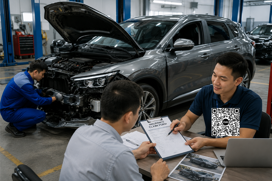 bảo hiểm thân vỏ ô tô vinfast võ văn kiệt